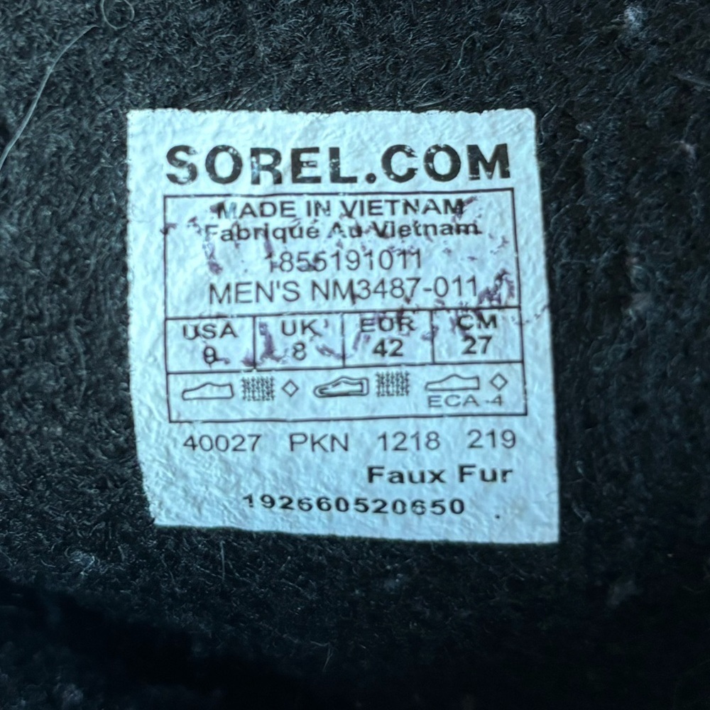 Sorel Waterproof Nylon Snow Boots - Picture 3 of 3